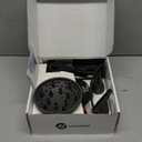 slopehill Professional Ionic Hair Dryer with Diffuser - Lightweight, Compact, Powerful & Fast Salon Blow Dryer with High Speed Brushless Motor for Travel, Women & Men (Ceramic, Black)