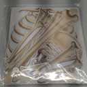 Konohan Skeleton Garage Door Magnets - 57 Inch Skeleton Magnetic Stickers - Large DIY Magnets - Reusable Refrigerator Decals - Waterproof - Halloween Decor (Beige)