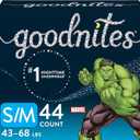 GoodNites Bedwetting Underwear for Boys, S/m, 44 Ct, Size 4-Boy, 44 Count (4344898287)