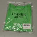 LYANER Women's Summer Crop Tops Square Neck Short Sleeve Workout Shirt Going Out Sexy Top Basic Slim Fit Tees (Large)