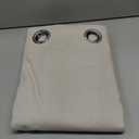 NICETOWN 100% Absolutely Blackout Linen Curtains with Thermal Insulated White Liner, 52" Wide, 2 Panels, 84 inches Long Drapes, Grommet Retro Beige Linen Curtains Vertical Drapes Privacy for Bedroom