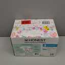 The Honest Company Comfort Dry Disposable Daytime Diapers, Hypoallergenic, Fragrance-Free, Sensitive Skin, Rose Blossom + Tutu Cute, Club Box Size 2 (1218 lbs), 72 Count