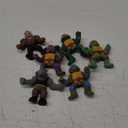 PlayMates Teenage Mutant Ninja Turtles -2.65" Mini Stretchable Figures 6-Pack Toys