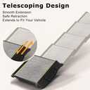 Dog Ramp for Car with Telescoping Design, 71" x 17" Pet ramp for Truck/SUV