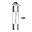 3 x 20A 125V Fuse 20 Amp 125 Volt Max Fast Blow Glass Fuses Replacement for Outdoor C9 String Christmas Xmas Lights 5x20MM / 0.2x0.78Inch (Pack of 30pcs)