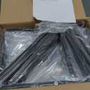 Guitar Stand for 4 Guitars, Adjustable Multiple Guitars Rack with Soft-Padded Protector for Acoustic, Electric, Bass & Ukulele, Guitar Display Stand with 3-tier Shelves for Amp & Vinyl Records