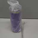 BJPKPK 20 oz Stainless Steel Skinny Tumbler, Iced Coffee Travel Sublimation Mug Insulated Metal Water Tumbler Thermal Cup With Lid,Purple