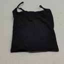 SUUKSESS Women Sexy Square Neck Tank Top Summer Y2K Going Out Basic Cami Shirt (01 Black), XS