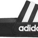 adidas Kids' Adilette Shower Slide (10 Toddler, Core Black/White/Core Black)