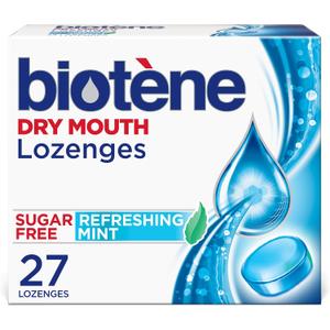 Biotene Dry Mouth Lozenges for Dry Mouth and Fresh Breath, 27 Count