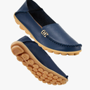 DUOYANGJIASHA Women's Comfortable Loafers Casual Round Toe Moccasins Wild Driving Flats Soft Walking Shoes Women Slip On, Size 43