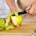 Cohesion 5 PCS Kitchen Knife Set with Magnetic Knife Strip for Wall, Ultra Sharp Kitchen Knives Set with Sheathes and Gift Box for Multipurpose Cooking with Ergonomic Handle