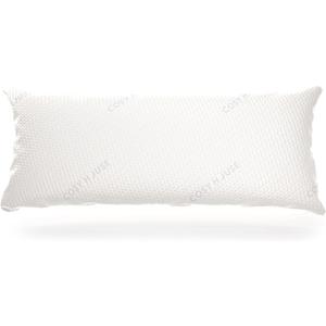Cosy House Collection Luxury Rayon Derived from Bamboo Body Pillow for Side & Back Sleepers -Supportive, Soft, Fluffy, & Quality Long Pillow - Measures 54 x 20