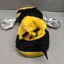 Spooktacular Creations Pet Dog Bee Costume with 3D Bee Hat, Silver Wings for Halloween Dress-up Party, Role Play, Carnival Cosplay, Holiday Decorations Clothes (X-Large)