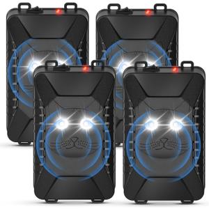 2026 Upgraded Rodent Repellent for Car Engines, Ultrasonic Mouse Repellent Plug-in, Battery Operated Car Rodent Repellent Under Hood, Keep Mice Rat Squirrel Out of Car, Attic, Garage, Barn,4 Pack