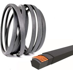 5103753 5103929 Lawn Mower Tractor Deck Replacement Belt 5/8" x 159" for Ferris IS600Z Series Mowers with 48" Decks