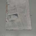 52x70 Inch Vintage Rectangle Tablecloth Old Newspaper Table Cloth Washable Nostalgia Style Table Cover for Dining Home Farmhouse Coffee Shop Decor (Color 4)