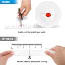 VUBOJO Nano Double Sided Mounting Tape for Walls Art and Daily Home Projects10Ft