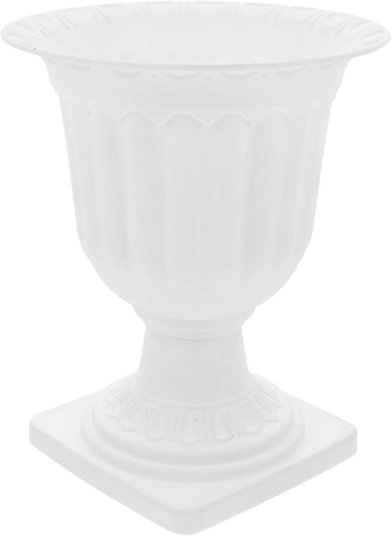 Abaodam Roman Style Detachable Small Planter Pot 6.69X5.51X5.51In Decorative Flowerpot for Indoor Outdoor Garden Porch Wedding Party Succulent Container
