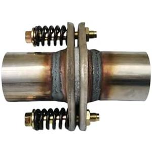 Amazon.com: SUISFLXGRO Exhaust Flex Spring Flanges 100% 409L Stainless, Spring Joint For Aftermarket (2"X6") : Automotive