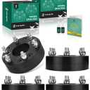 YHTAUTO 5x5 to 6x5.5 Wheel Adapters 2 inch Fits Jeep 1999-2024 Grand Cherokee, XK WJ WK WK2 JK JL JT WL, Chevy C10 Impala, C/K 1500, Tahoe, Yukon, Durango, w/ M14x1.5 & 12.9 Studs, 78.1mm Center Bore