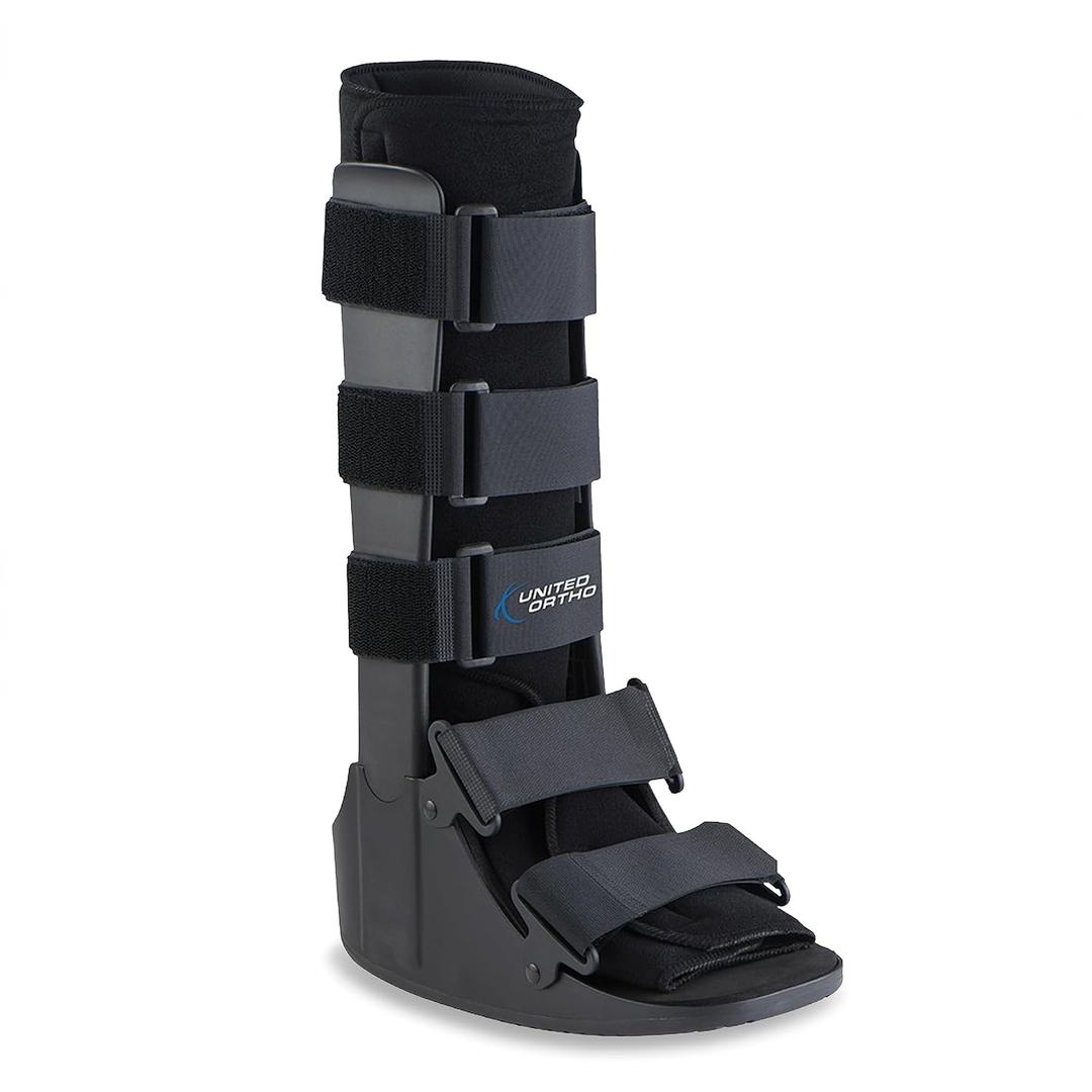 United Ortho USA14007 Cam Walker Fracture Boot, Large, Black (Black)