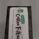 TGP Organic Hemp Cloth Coffee Filter Cone No. 4, 3-Pack, Cotton Cloth Coffee Filters