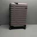 EMPSIGN Carry On Luggage with Spinner Wheels, Hard Shell Carry-On Suitcase 21x14x9 Airline Approved & Built-in TSA Lock, Durable Travel Rolling Suitcase, Carry-On 20-Inch, Light Purple