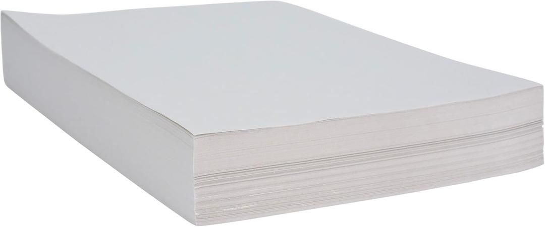 Sax School Smart - 85250 Newsprint Drawing Paper, 30 lb, 8-1/2 x 11 Inches, 500 Sheets, White
