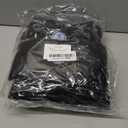 Double Couple 7 Pairs Copper Compression Socks for Men Women 20-30 mmHg Knee High Stockings (XX-Large, Black)