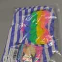 Jimmy Bahamas Girls 1 Piece Sport Swimsuits with Cross Back Strap Colorful Fish Scales Print and Two Cute Bow Decorations (7, Shenlanbai)