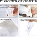 20 Pack Disposable Urinal Bags, 700 ML Portable Camping Pee Bags for Emergency, Travel, Camping, Driving, Traffic Jam, Hiking, Travel Urinal Toilet for Men Women Kids Patient