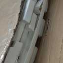 Suncast 99 Gallon Wicker Horizontal Outdoor Deck Box with Hinged Lid, Water-Resistant Storage Solution for Patio, Deck, Yard, and Garage, White, Made in the USA