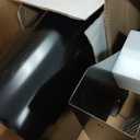 Iron Mailbox Posts with Mailbox for Outside Black Ground Mounting Post 56 Inch Tall Heavy Duty Architectural Stand for Outdoor Use