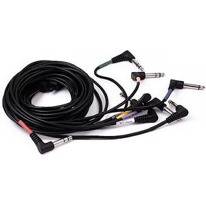gtpartes Cable Harness Snake Loom Fit for Alesis Drum Module Surge Dm7X Turbo Command RCA Connector Type Electronic Drum Accessories