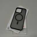 TORRAS Magnetic Shockproof for iPhone 16 Pro Max Case, [Fit for MagSafe] [Military-Grade Drop Tested] Translucent Slim Protective for iPhone 16 Pro Max Case Anti-Fingerprint Anti-Scratch, Black