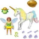 Playmobil Collectible Unicorn: Rainbow Flower with Fairy
