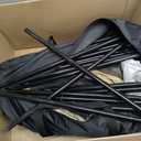 Sutekus Steel Rod Tent Pole Replacement Accessorie 2pc/Set Adjustable Bars