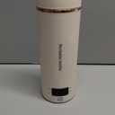 Travel Electric Kettle Portable Mini Kettle,Small Hot Water Boiler with 4 Temperature Settings,304 Stainless Steel,Fast Boiling Water with Auto Shut-Off and Boil Dry Protection,400ml (Beige, 400ML)