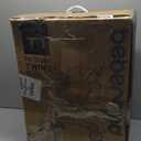 T1 Double Pet Stroller for 2 Small Dogs or Cats Lightweight Foldable Double Cat Stroller with Detachable Carrier (Black)