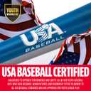 Franklin Sports Heist 1000 Youth Baseball Bat - 29" / 19oz. - Royal