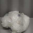 Tuddrom Decorative Extra Soft Fuzzy Faux Fur Throw Blanket 50" x 60",Solid Reversible Long Hair Shaggy Blanket,Fluffy Cozy Plush Comfy Microfiber Fleece Blankets for Couch Sofa Bedroom,Cream White