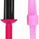HAIOLORPRO 2PCS Curling Roll Comb, Curling Roll Comb for Curly Hair, 3 Different Sizes of Styler for Curly Hair, Hair Curling Roll Comb