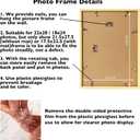 JCJMY 22x28 Picture Frame with 18x24 Mat, Display Photo 18x24 with Mat or 22 x 28 Without Mat, Wall Hanging Large 22 by 28 Poster Frame with Plexiglass, Gold