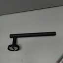 TocTen Bath Towel Bar - Thicken SUS304 Stainless Steel Bathroom Towel Holder, Towel Rod for Bathroom Heavy Duty Wall Mounted Towel Rack Hanger (18IN, Matte Black)