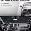 Pigenius Windshield & Side Sunshade for Ram ProMaster (2014-2026) | Thick Foam Armor Custom Fit Cab Set (Front + Sides)