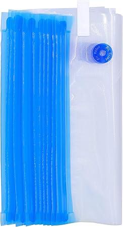 FOYO 18-quart vacuum zipper bag, vacuum-sealed food storage bag, double-layer zipper design, BPA-free
