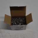 (250 pcs)#81" Phillips Truss Head Wood Screws Stainless Steel 410 Quick Metal Self Tapping (Silver)