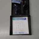 2-in-1 Dog Shock Collar & Dog Bark Collar - Smart Anti Barking Dog Training Collar with 5 Adjustable Sensitivity & 3300FT Remote for All Breeds IP67 Waterproof E-Collar (Black)