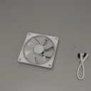 CORSAIR iCUE Link LX120-R RGB 120mm PWM Reverse Fan  Single Fan  Low-Noise, Magnetic Dome Bearing, Dual Light Loops, CORSAIR QuikTurn Screws, Zero RPM Mode  White